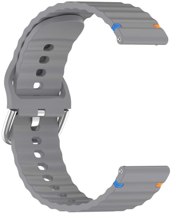 Фото - Ремешок для смарт-часов BeCover Ribbed Straight 20mm for Samsung Galaxy Watch 7 (40/44mm)/7 FE/6/6 Classic/5/5 Pro/4/4 Classic (714845)