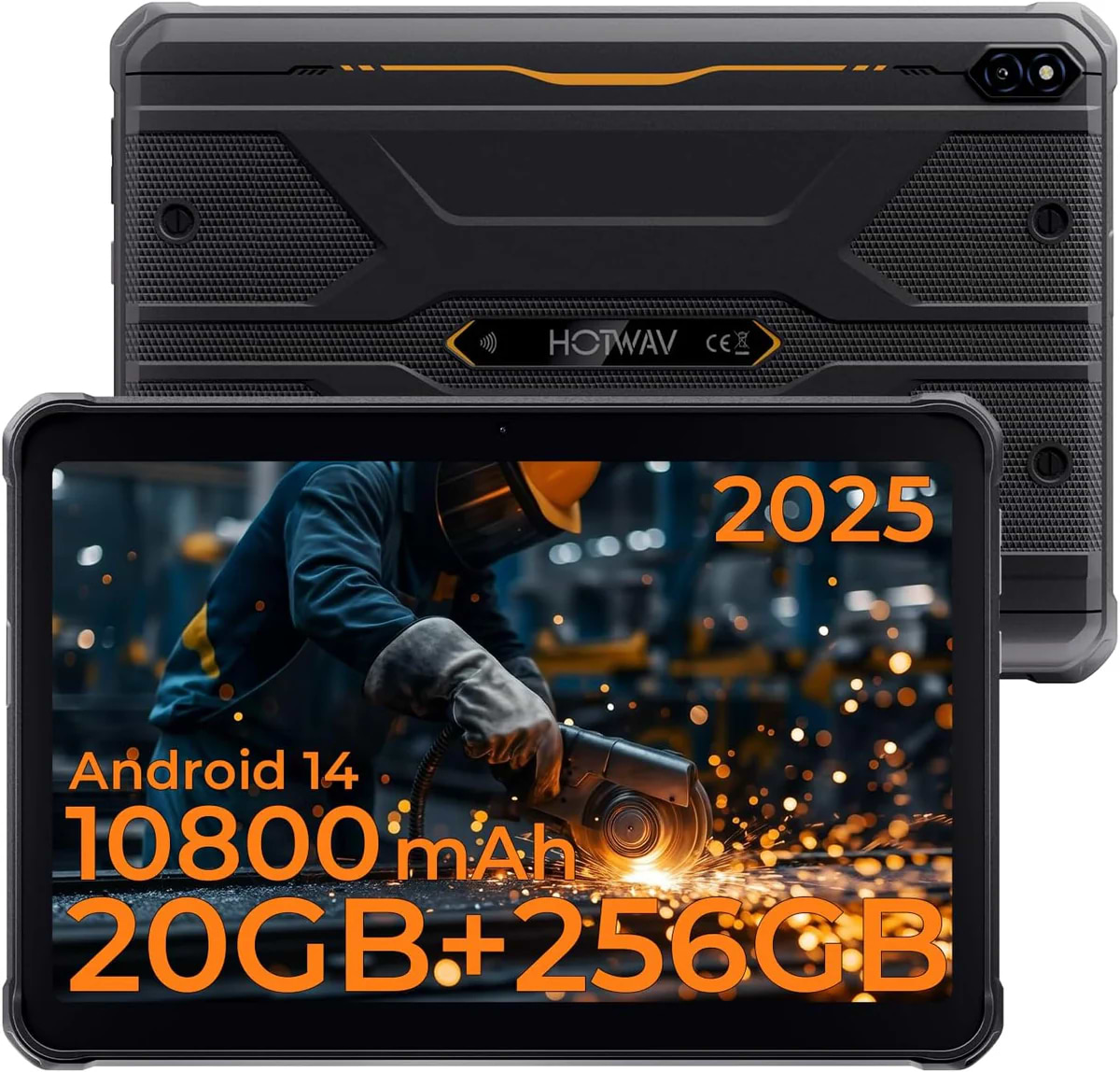 Планшет HOTWAV R10 Pro LTE 8/256Gb Orange (HWR10PROLTE8256O) - Фото 1