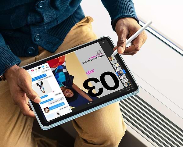 Фото - Чехол для планшета BeCover Tri Fold Hard for Apple iPad Air (4/5) 2020/2022 10.9'' Light Blue (709663)