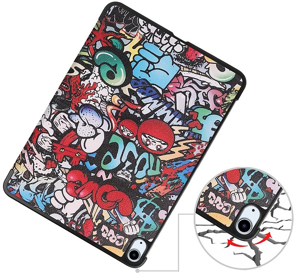 Фото - Чехол для планшета BeCover Smart Case for Apple iPad Air 11" M4 2026 Graffiti (715211)