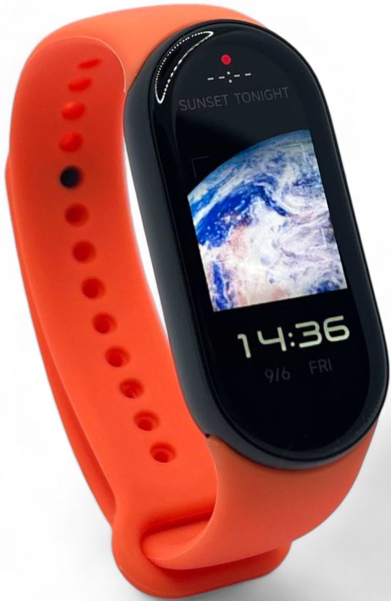 Ремешок для фитнес-браслета BeCover Xiaomi Mi Smart Band 9 Orange (711965)