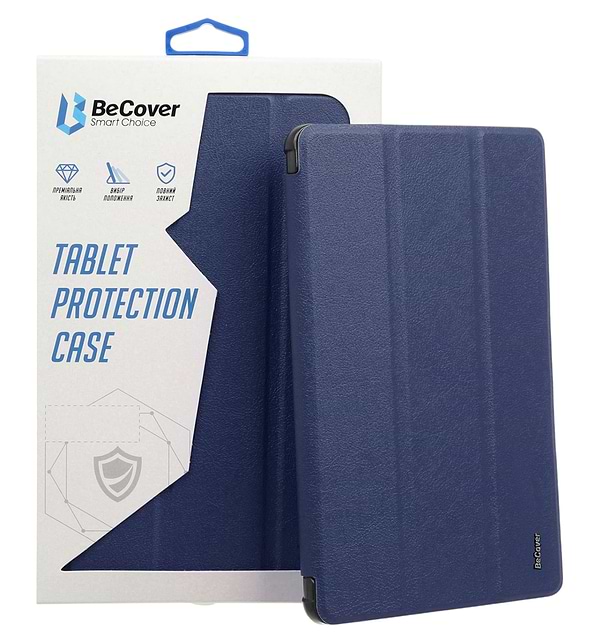 Фото - Чехол для планшета Becover Tri Fold Soft TPU с креплением Apple Pencil для Apple iPad Air 11" M2/M3 (2024/2025) Deep Blue (711401)