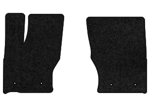 Килимки ворсові в салон авто EVAtech Standard для Land Rover Range Rover Sport (L494) 2013-2022 2 покоління SUV EU чорний кант (LR33640A2LA4VEB)