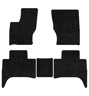 Коврики ворсовые в салон авто EVAtech Standard для Land Rover Range Rover Sport (L494) 2013-2022 2 поколение SUV EU черный кант (LR33640CB5LA8VEB)