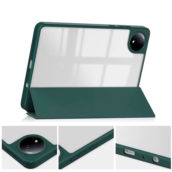 Фото - Чохол для планшета BeCover Soft Edge TPU з кріпленням для стілусу for Xiaomi Redmi Pad SE 8.7'' Dark Green (712566)
