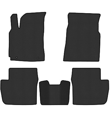 EVA коврики в салон авто EVAtech для Tiggo 3 Chery 2014-2020 1 поколение SUV EU CR42552C5RBB