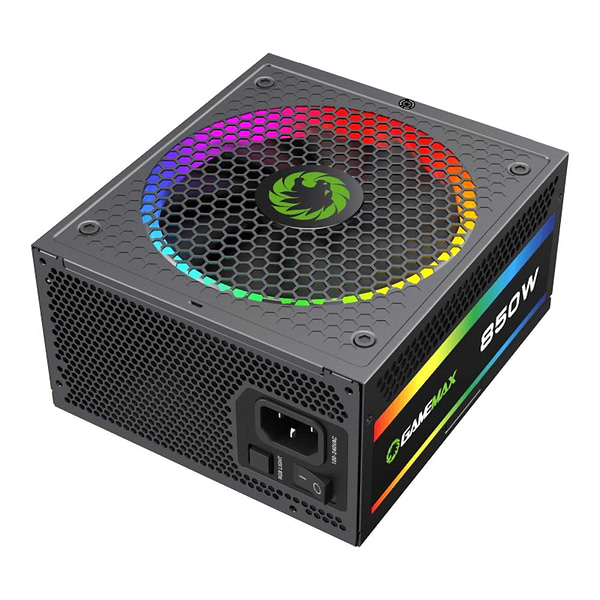 Фото - Блок живлення для ПК Gamemax ATX 850W 80 Gold (RGB850 PRO)