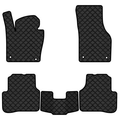 Коврики из экокожи в салон авто EVAtech ECO для Passat (B7) Volkswagen 2010-2014 7 поколение Sedan EU VW3694CR5AV4BBB