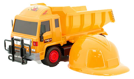 Фото - Уцінка - Ігровий набір Same Toy Builder Самоскид + Каска (R6005-3Ut)