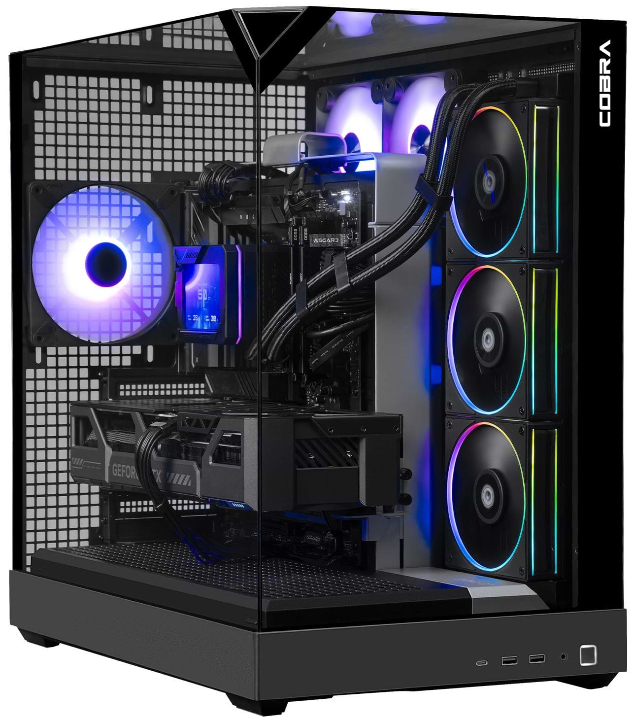 Системный блок Cobra Apex RTX 5070 Ti / Ryzen 7 9800X3D / RAM 64GB / SSD 1TB / Win 11 (R7A23715)