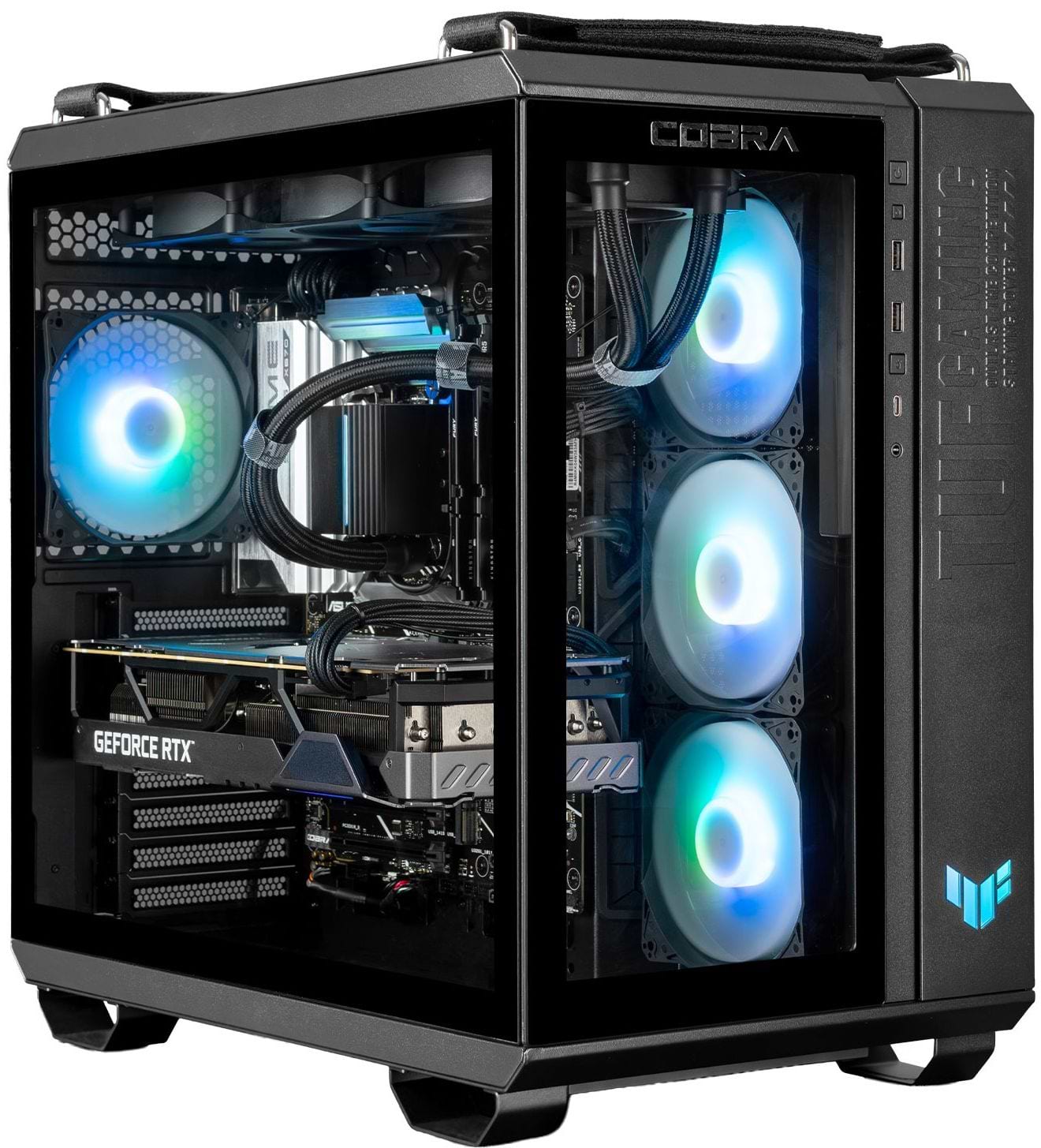 Системный блок Cobra Apex RTX 5070 Ti / Ryzen 9 9900X3D / RAM 64GB / SSD 2TB / Win 11 (R9A23719)