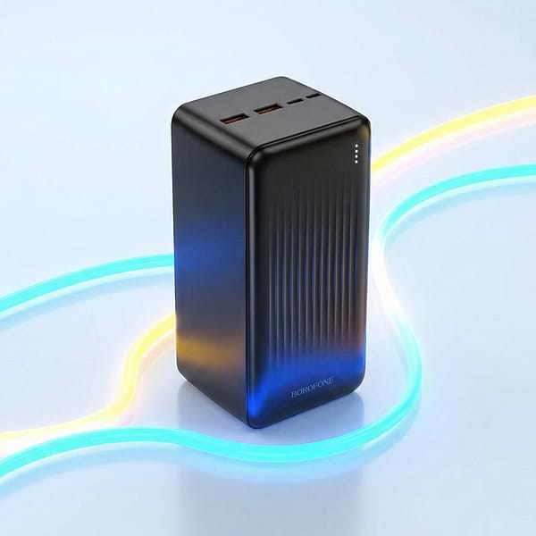 Фото - Батарея мобильная BOROFONE BJ80C Clever PD20W + QC22.5W 50000 mAh Black (714875)