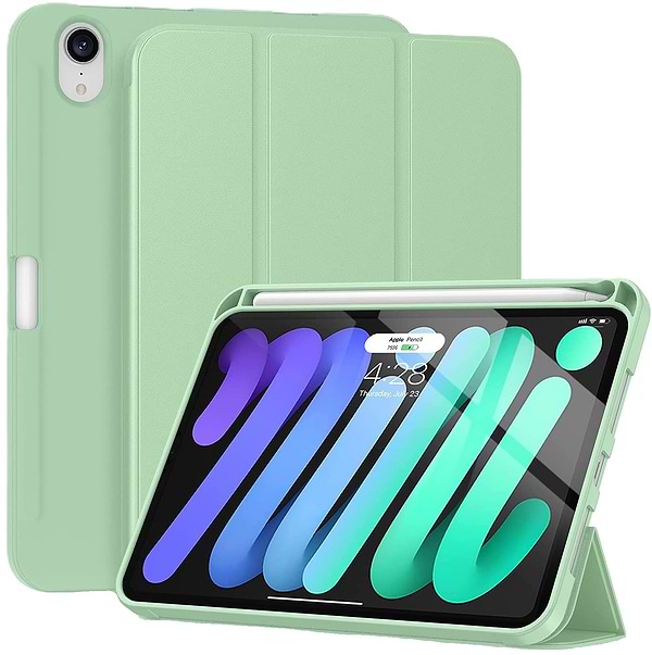 Фото - Чохол для планшету BeCover Direct Charge Pen з кріпленням Apple Pencil for Apple iPad Mini 7 2024 Green (712460)