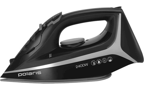 Фото - Утюг Polaris PIR 2418K 3m Black/Chrome Фото - Утюг Polaris PIR 2418K 3m Black/Chrome