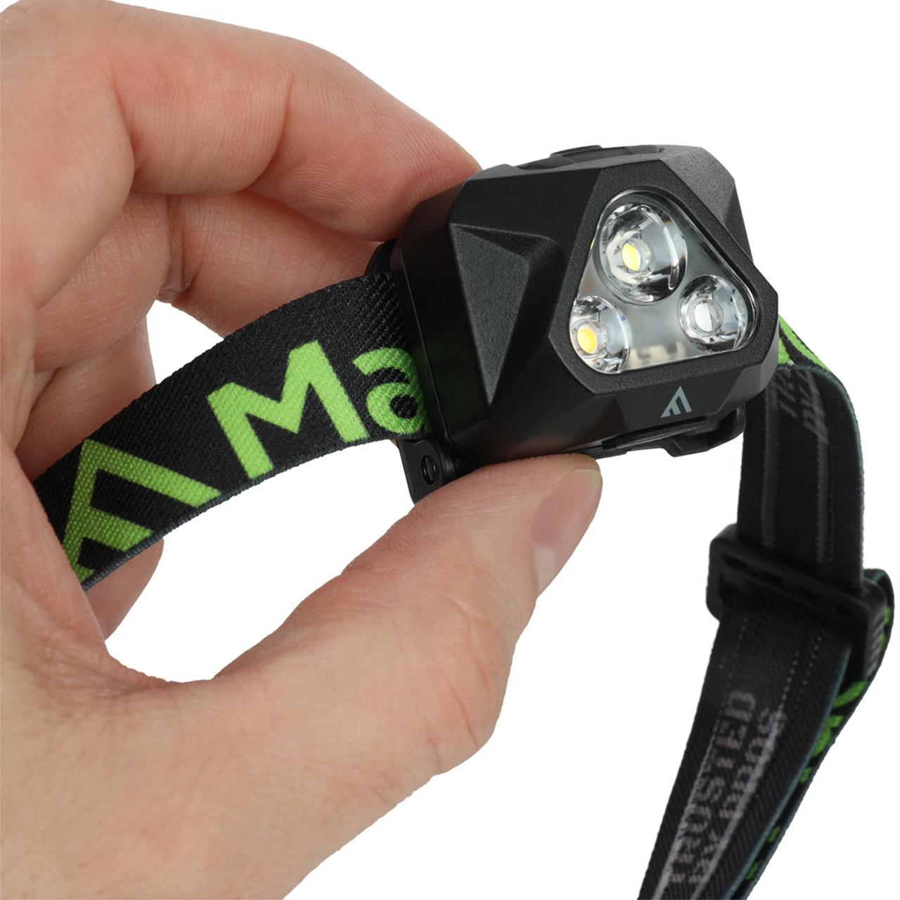 Фото - Фонарь налобный Mactronic Illuma LED USB Type-C (AHL0081)