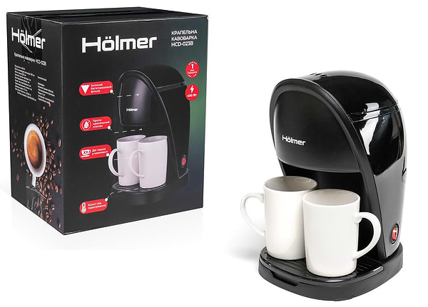 Фото - Кавоварка крапельна Holmer HCD-023B