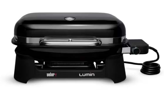 Гриль-барбекю електричний Weber Lumin 2000 Black (92010979) - Фото 1
