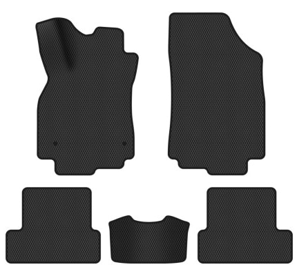 Фото - Килимки з екошкіри в салон авто EVAtech ECO для Megane (III) 5-doors AT Renault 2008-2016 3 покоління Htb EU RT33180CEV5RN2BBB