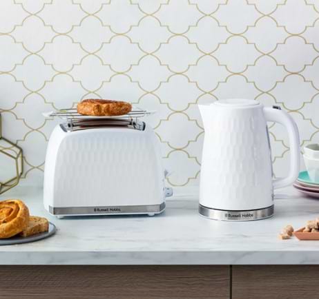Фото - Електричний чайник Russell Hobbs 26050-70 Honeycomb White