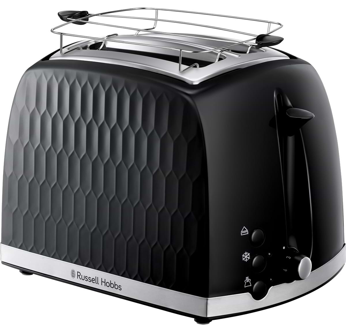 Тостер Russell Hobbs 26061-56 Honeycomb Black - Фото 1