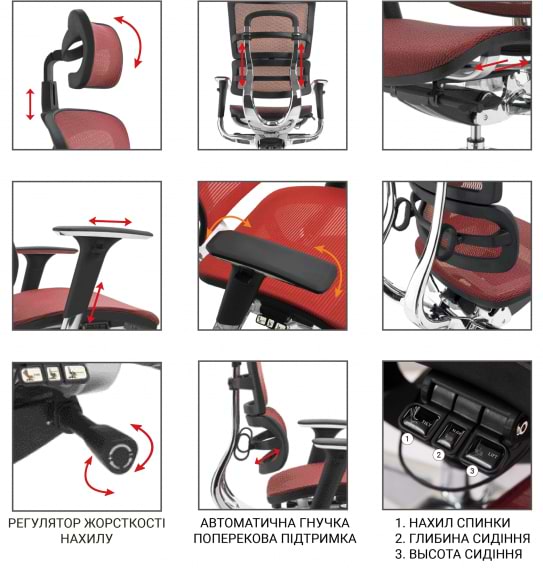 Фото - Крісло офісне GT Racer X-802L Bright Gray (W-20 B-40)