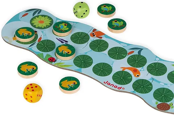 Фото - Настольная игра Janod Лягушки (J02698)