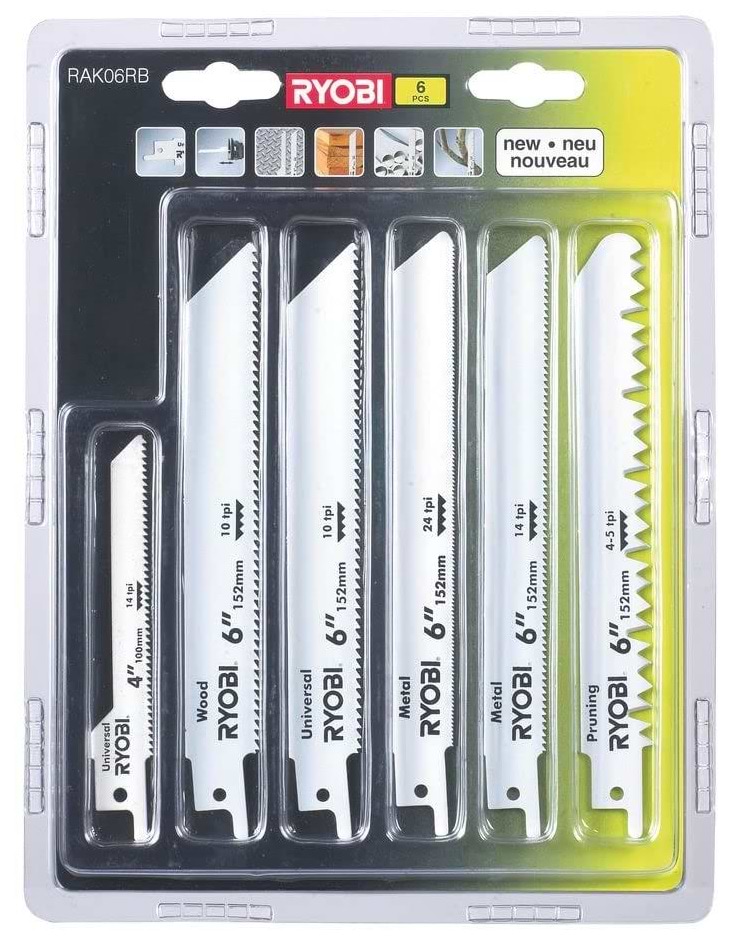 Полотно Ryobi RAK06RB 6 шт. (5132002547)