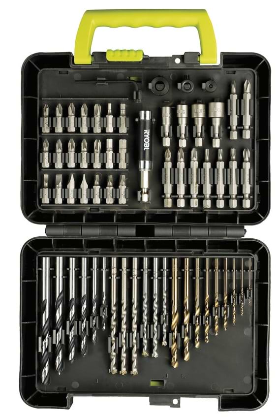 Фото - Набор сверл Ryobi и бит RAK60DDF 60 шт. Фото - Набор сверл Ryobi и бит RAK60DDF 60 шт.