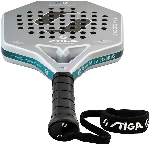 Фото - Ракетка для падел тенісу Stiga Racket 1.3K Hard Cybershape (2202-1826-03)