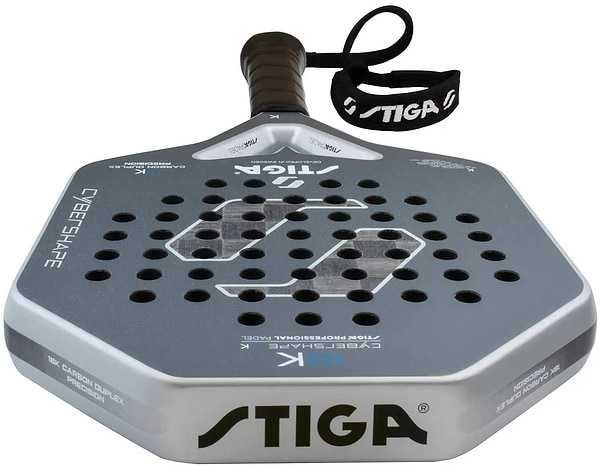 Фото - Ракетка для падел тенісу Stiga Racket 18K Cybershape 2V (2202-1722-03)