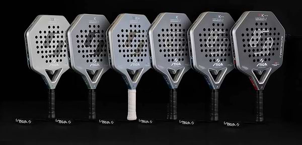 Фото - Ракетка для падел тенісу Stiga Racket 18K Cybershape 2V (2202-1722-03)