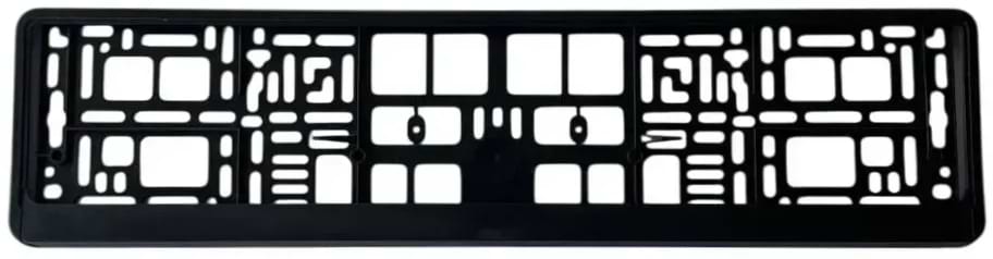 Рамка під номер Poputchik пластик без лого (24-126-IS)