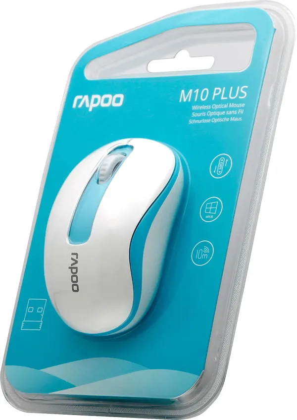 Фото - Миша бездротова Rapoo M10 Plus Blue