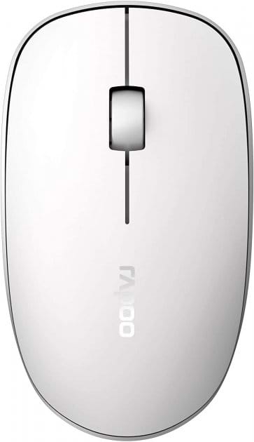Миша бездротова Rapoo M200 Silent Wireless White - Фото 1