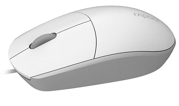 Фото - Миша дротова Rapoo N100 White USB