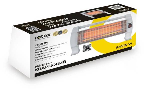 Фото - Обогреватель инфракрасный Rotex RAS16-W