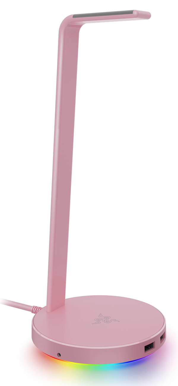 Фото - Подставка для наушников Razer Base Station V2 Chroma Quartz (RC21-01510200-R3M1)