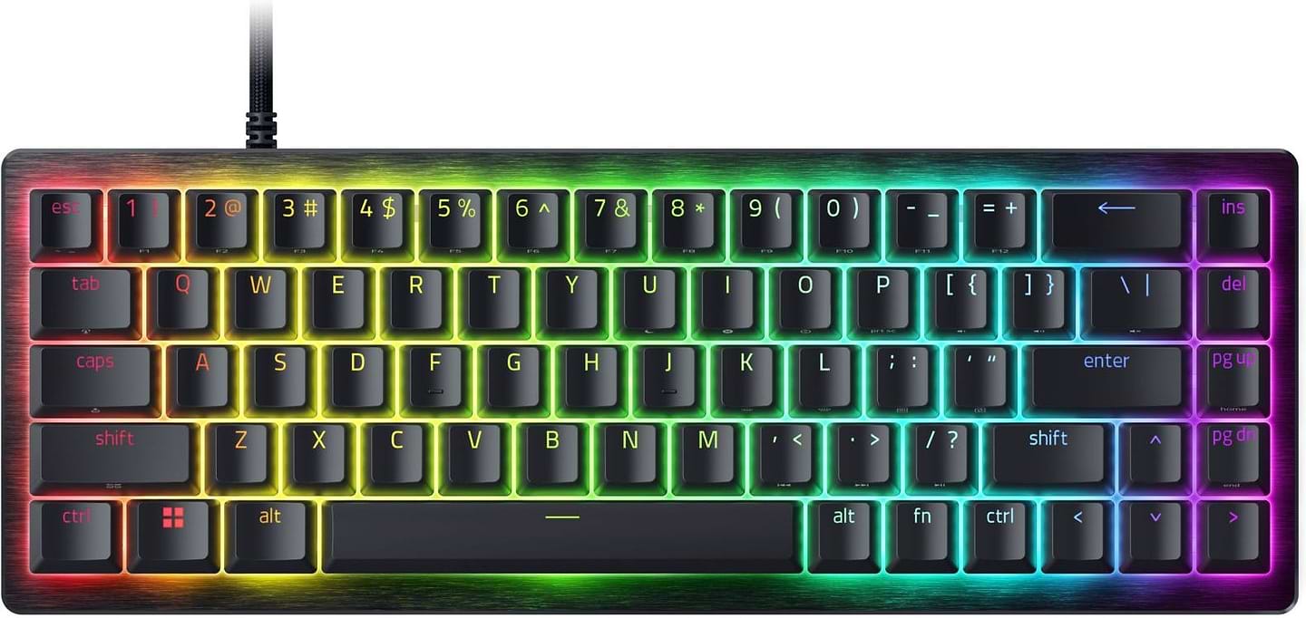 Клавіатура дротова ігрова Razer Huntsman V3 HE Magnetic Mini (RZ03-05930100-R3M1)