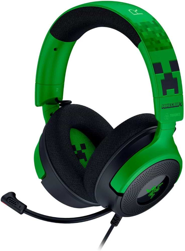 Гарнітура дротова ігрова Razer Kraken V4 X Minecraft Edition (RZ04-05180200-R3M1)