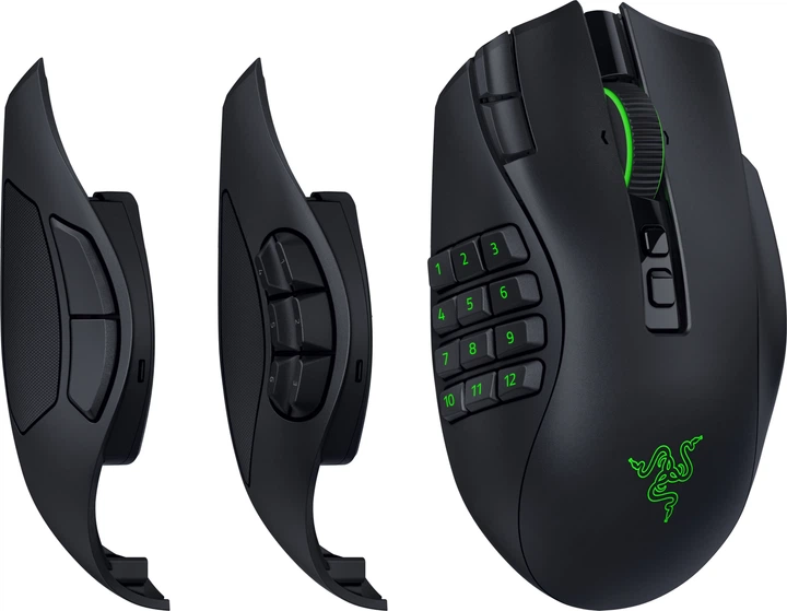 Мышь беспроводная игровая Razer Naga V3 PRO (RZ01-05660100-R3G1)