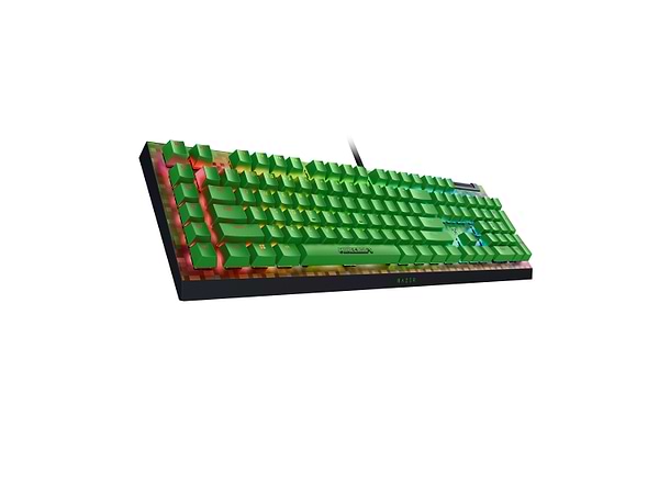 Фото - Клавиатура проводная игровая Razer BlackWidow V4 X Minecraft Edition (RZ03-04704100-R3M1)