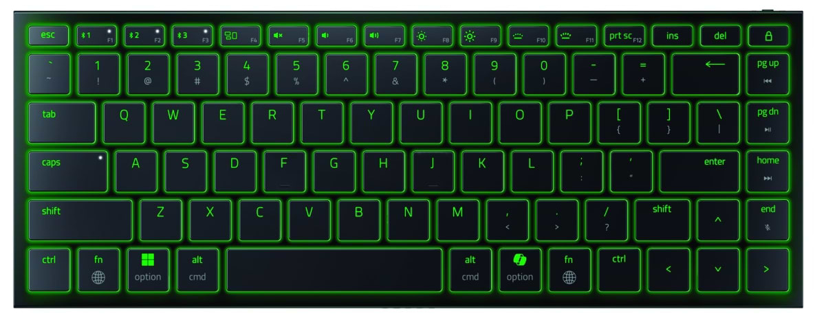 Клавиатура беспроводная Razer Joro Portable Keyboard (RZ03-02360100-R3M1) - Фото 1