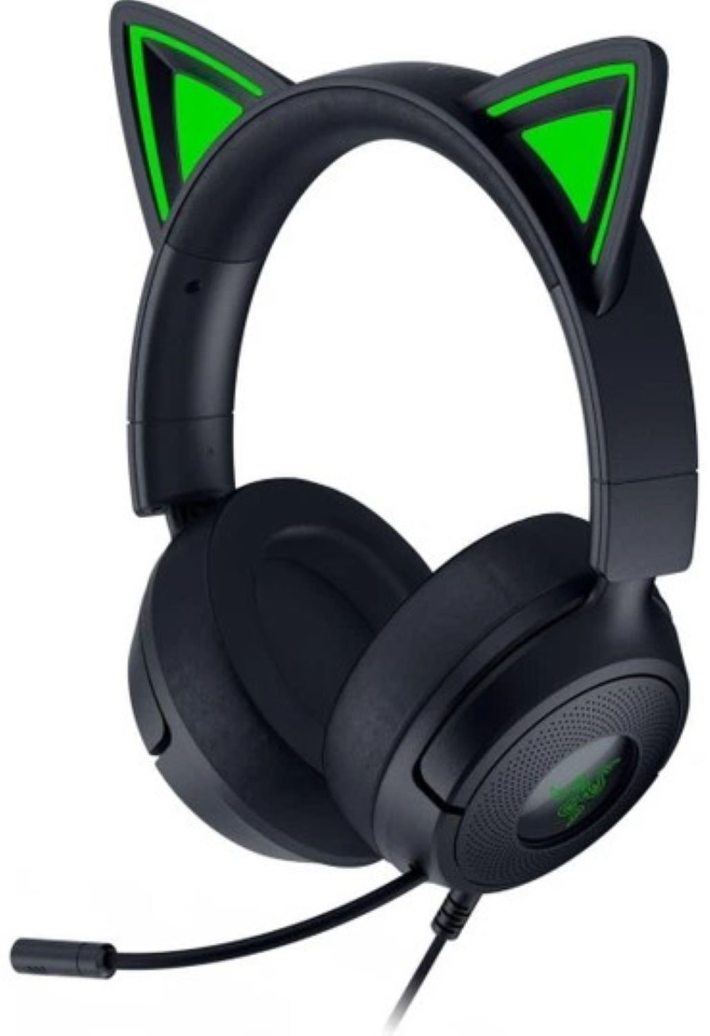Гарнітура дротова ігрова Razer Kraken Kitty V3 X, mini-jack, 1.3м Black (RZ04-05350200-R3M1)