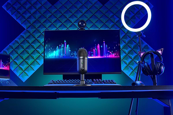 Фото - Микрофон для компьютера проводной Razer Seiren V2 X (RZ19-04050100-R3M1)