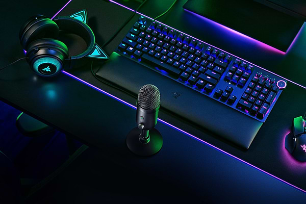 Фото - Микрофон для компьютера проводной Razer Seiren V2 X (RZ19-04050100-R3M1)