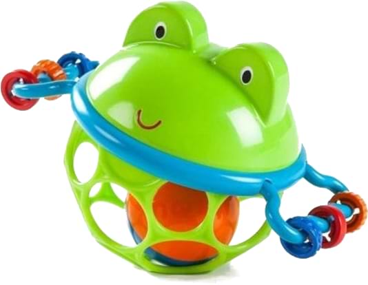 Фото - Брязкальце Oball Жабеня (10063)