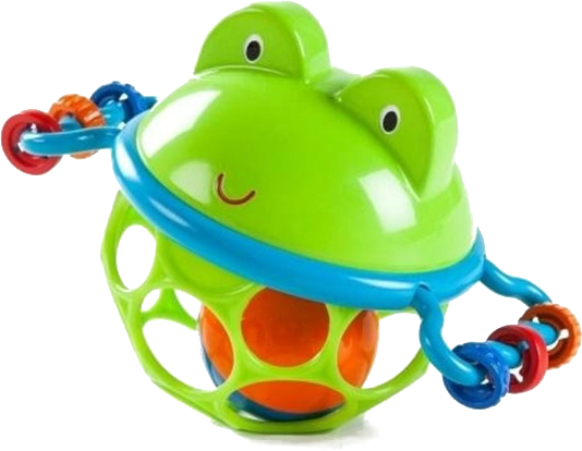 Фото - Брязкальце Oball Жабеня (10063)