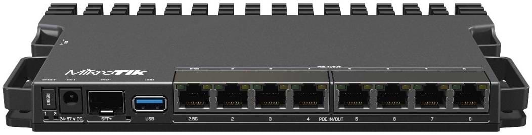 Маршрутизатор интернет LAN MikroTik RouterBOARD (RB5009UPR+S+IN) - Фото 1