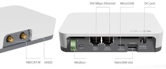 Фото - Маршрутизатор інтернет WiFi4 MikroTik KNOT IoT (RB924I-2ND-BT5&BG77)