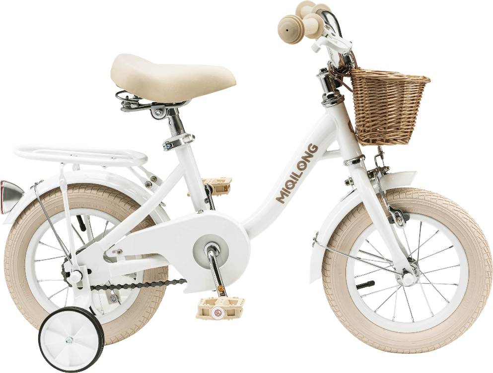 Двухколёсный велосипед Miqilong LS 12" White (RBB-LS12-PEARL) - Фото 1